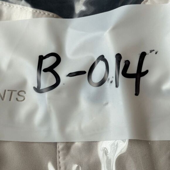 DryJoys By FootJoy Men's Half Zip Short Sleeve Pullover Golf Jacket Beige Large - Picture 8 of 8